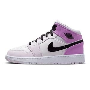 barely grape jordan 1s